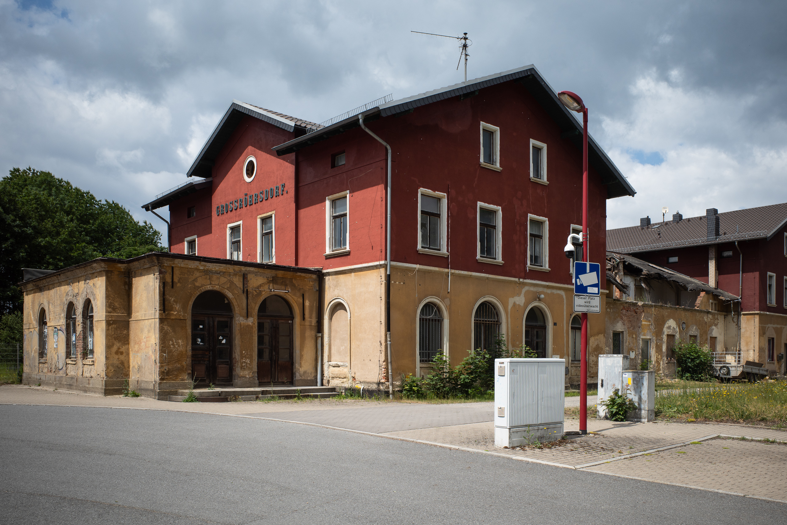 Wechsel zwischen Wald und Wiesen